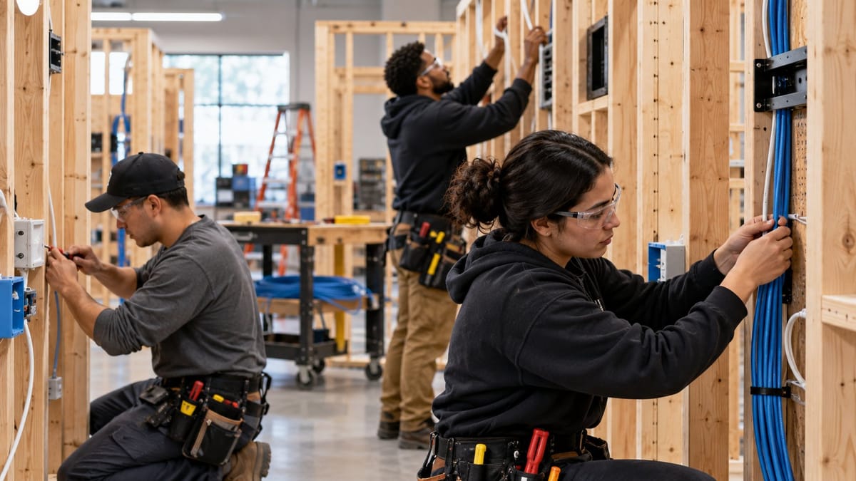 Smart-home technology and technician training